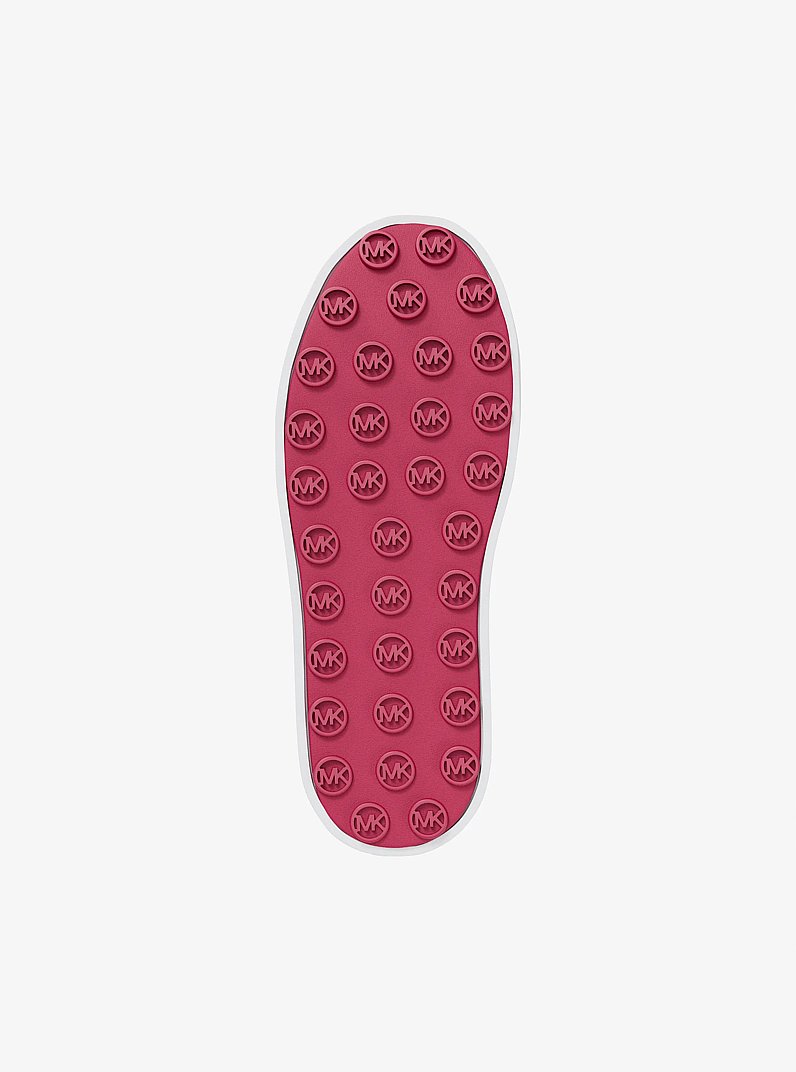 Romey Embellished Platform Sneaker in DK RASPBERRY | Michael Kors