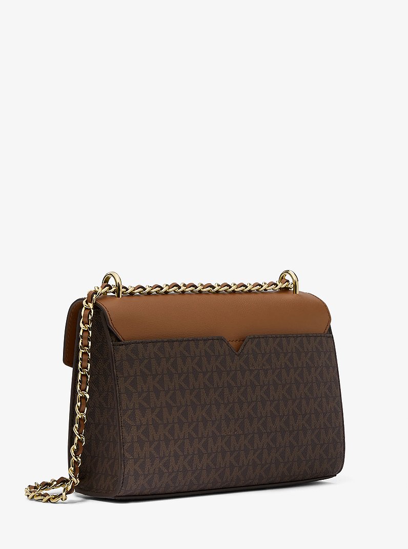 Rose Medium Logo Shoulder Bag