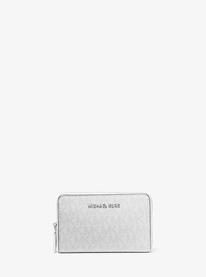 Jet Set Small Signature Logo Wallet in OPT/ALLUM | Michael Kors