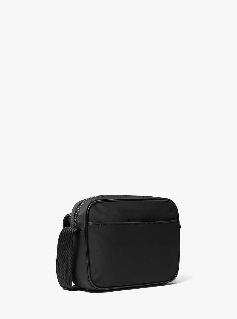 Brooklyn Recycled Nylon Utility Crossbody Bag in BLACK | Michael Kors