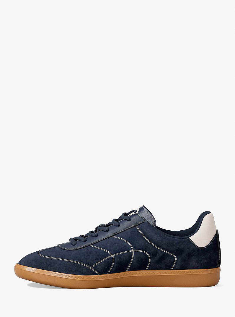 Espadrille Benny en su&egrave;de in BLEU MARINE | Michael Kors
