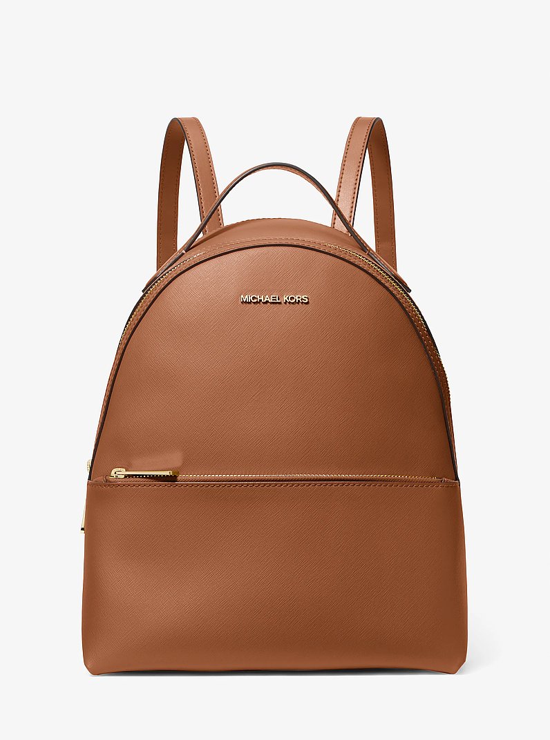 Sheila Medium Backpack in LUGGAGE | Michael Kors