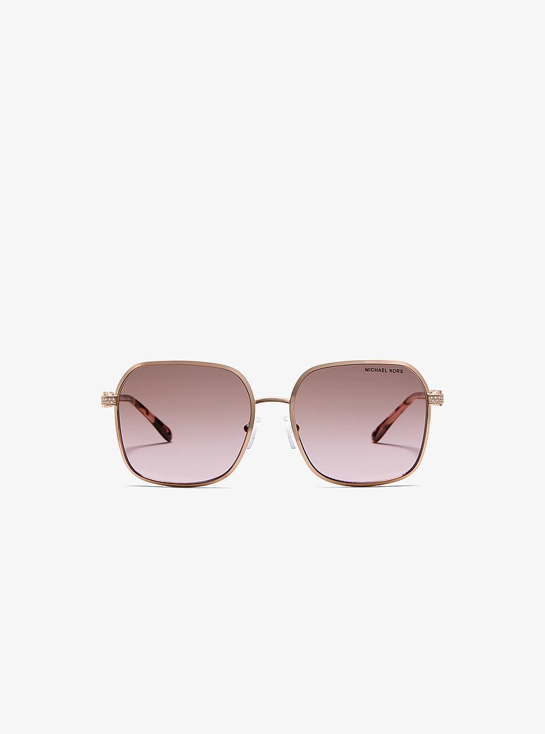 Cadiz Sunglasses in ROSE GOLD | Michael Kors
