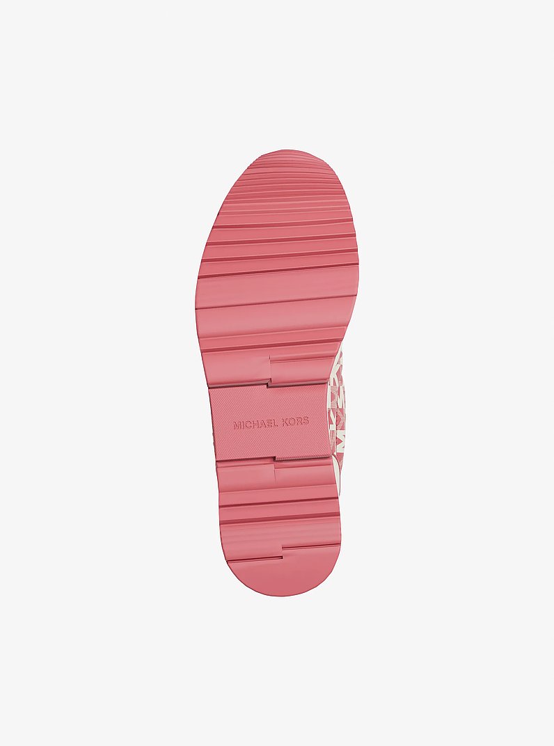 Andi Graphic Logo Trainer in HIBISCUS MULTI | Michael Kors