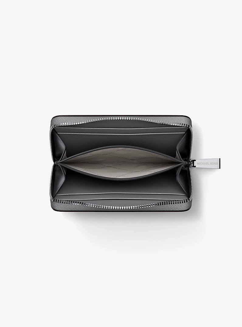 Small Logo Wallet in HEATHER GREY | Michael Kors