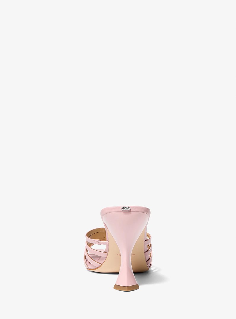 Haisley Leather Sandal in SMOKEY ROSE | Michael Kors