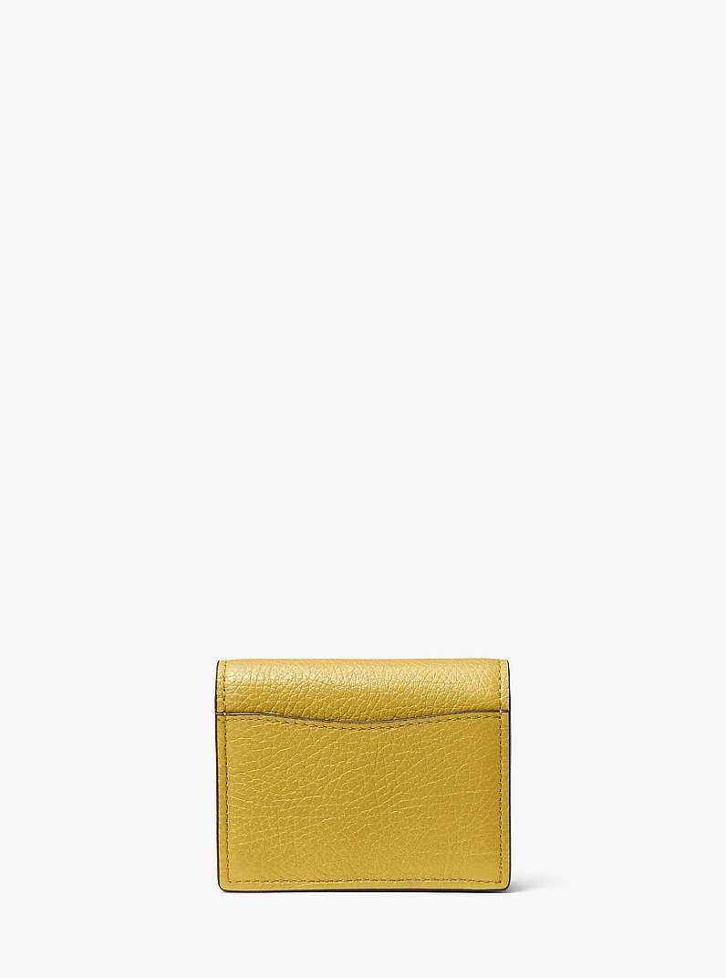 Billetera Bryant peque&ntilde;a en piel in CHARTREUSE | Michael Kors