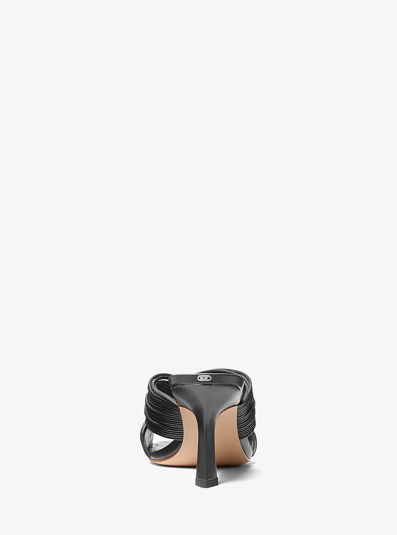 Alessia Mule Sandal in BLACK | Michael Kors