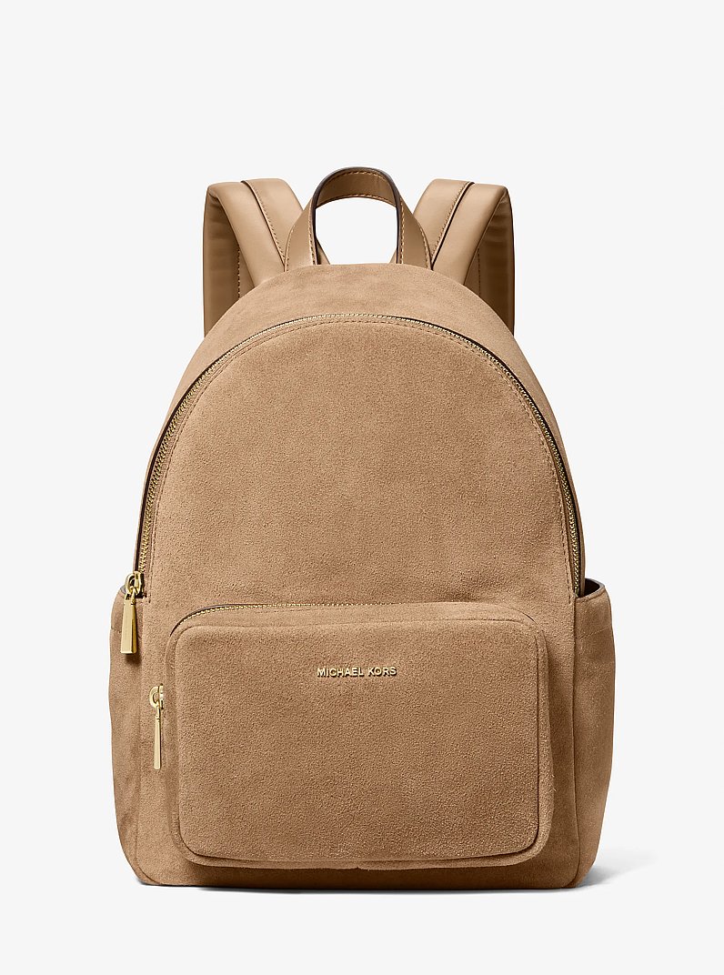 Tanner Medium Suede Backpack in C&Aacute;SCARA | Michael Kors