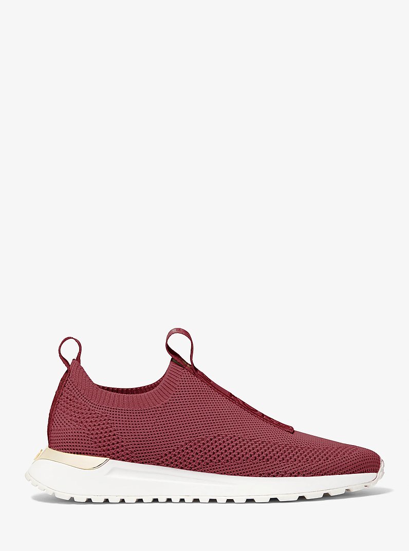 Zapatillas Bodie de punto sin cordones in ROJO INTENSO | Michael Kors