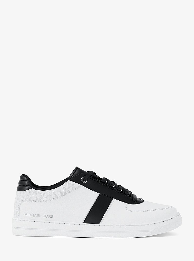 Sneaker Brady in pelle con logo in NERO | Michael Kors