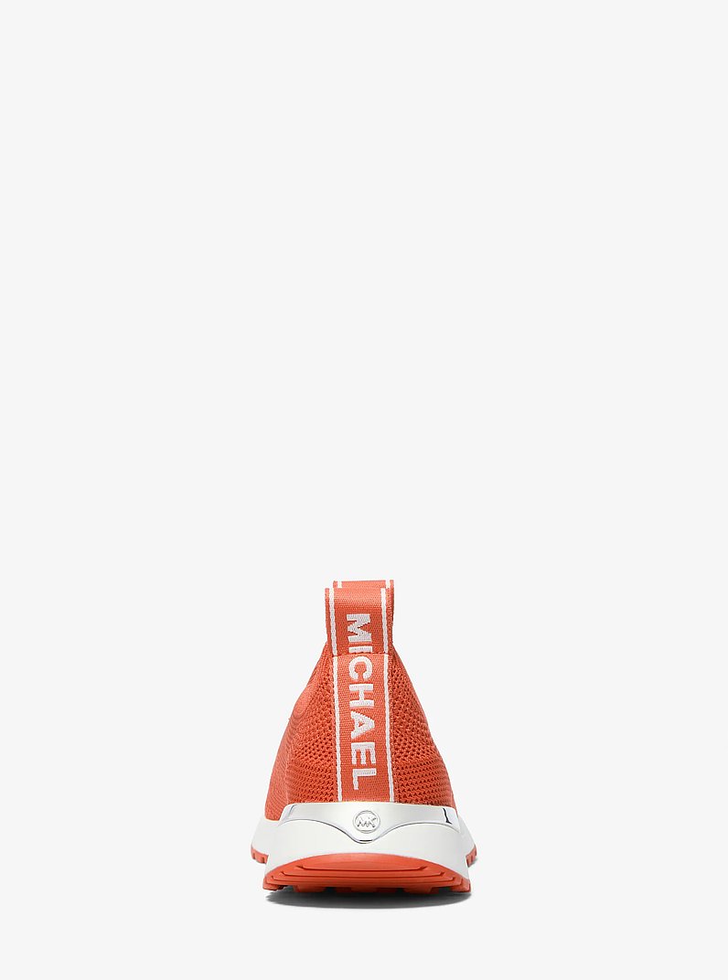 Bodie Knit Slip-On Sneaker in RED CLAY | Michael Kors