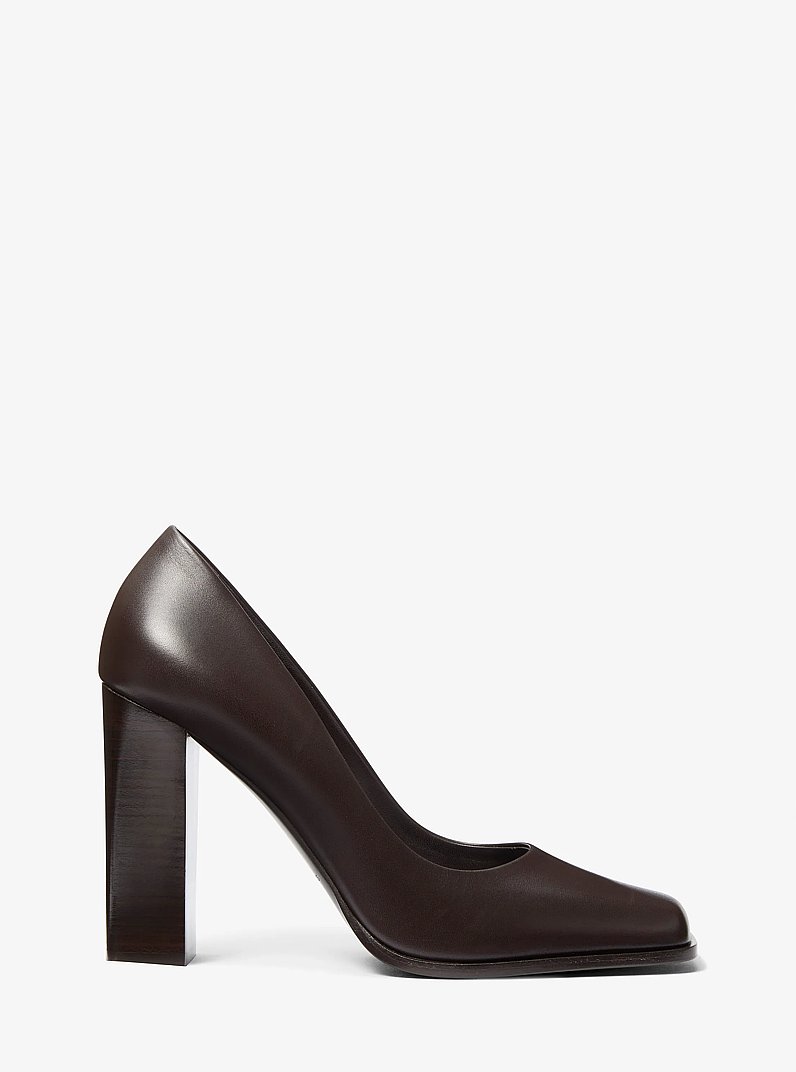Escarpin Jeanne en cuir