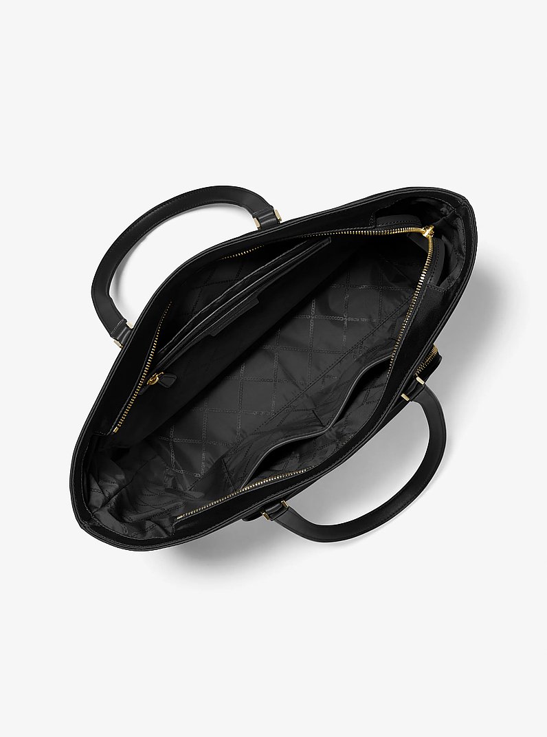 Cara Large Nylon Tote Bag in BLACK | Michael Kors