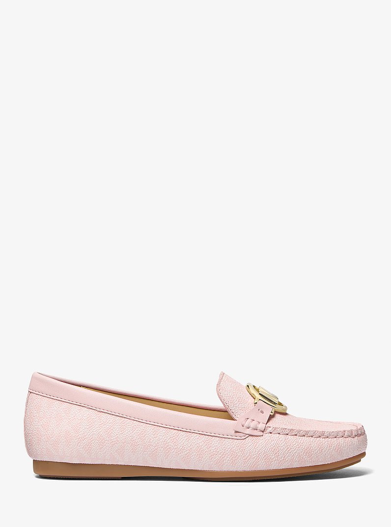 Fulton Signature Logo Moccasin in POWDER BLUSH | Michael Kors
