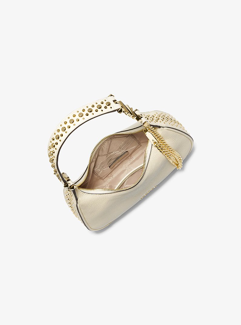 Piper Small Pebbled Leather Shoulder Bag