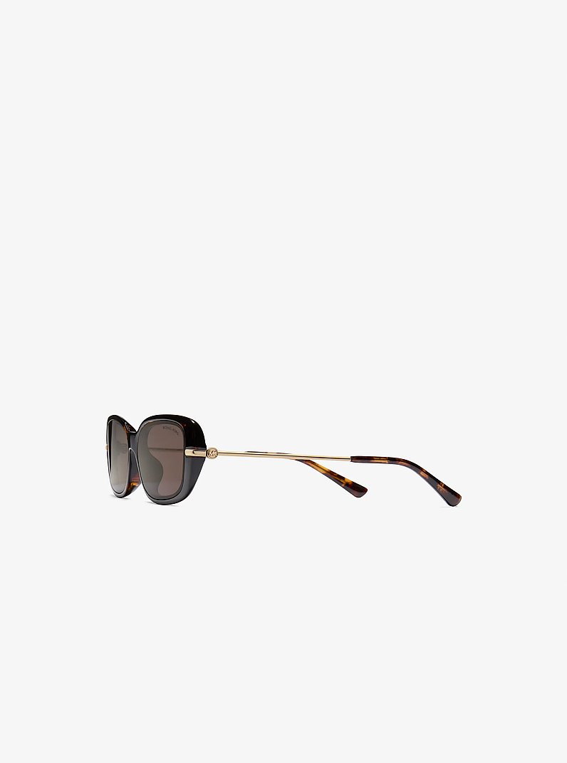 Capella Sunglasses in DARK TORTOISE | Michael Kors