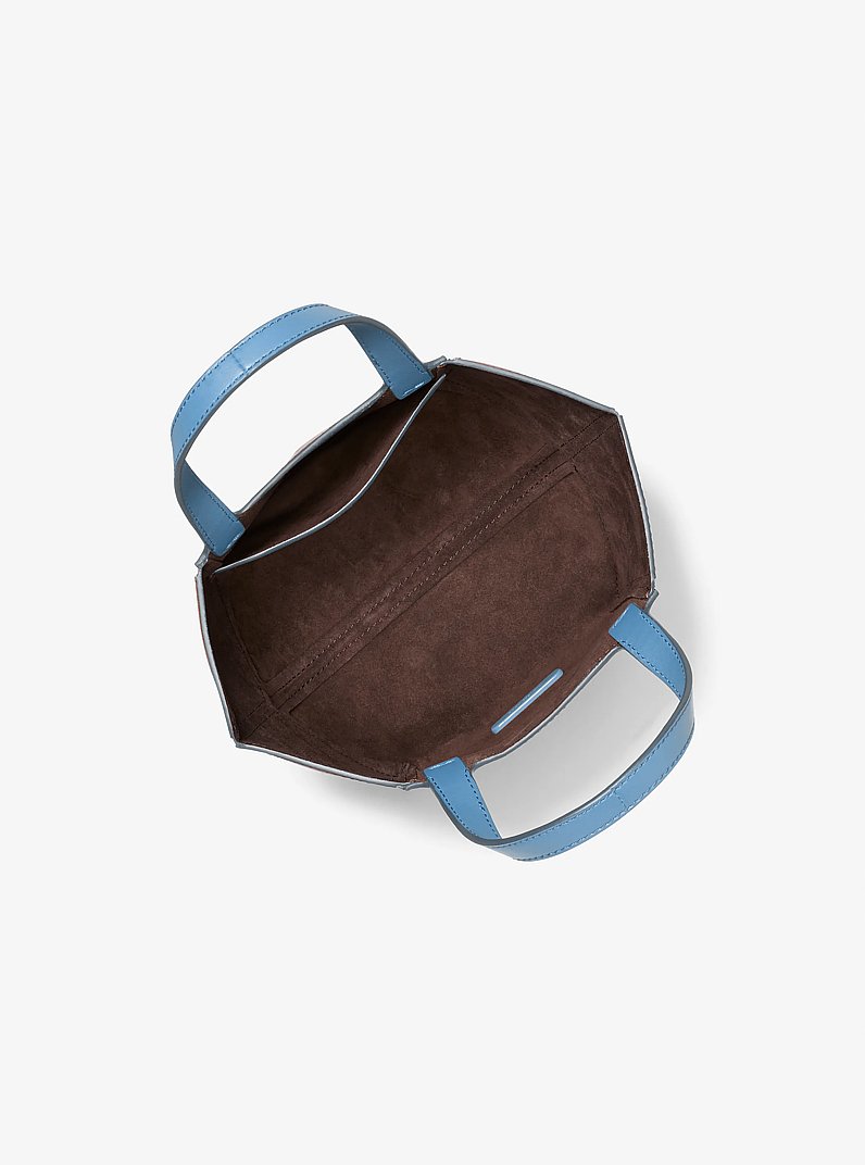 Jordi Small Leather Tote Bag