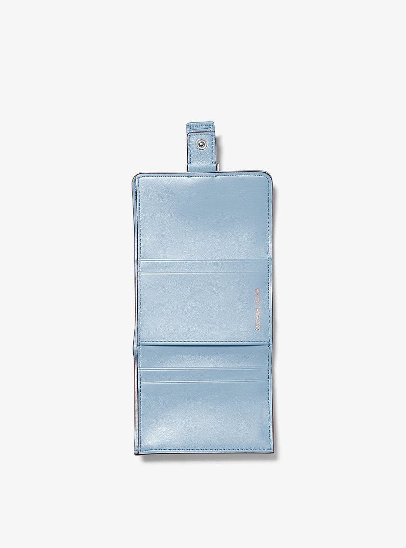 Colby Small Leather Tri-Fold Wallet in CHAMBRAY | Michael Kors