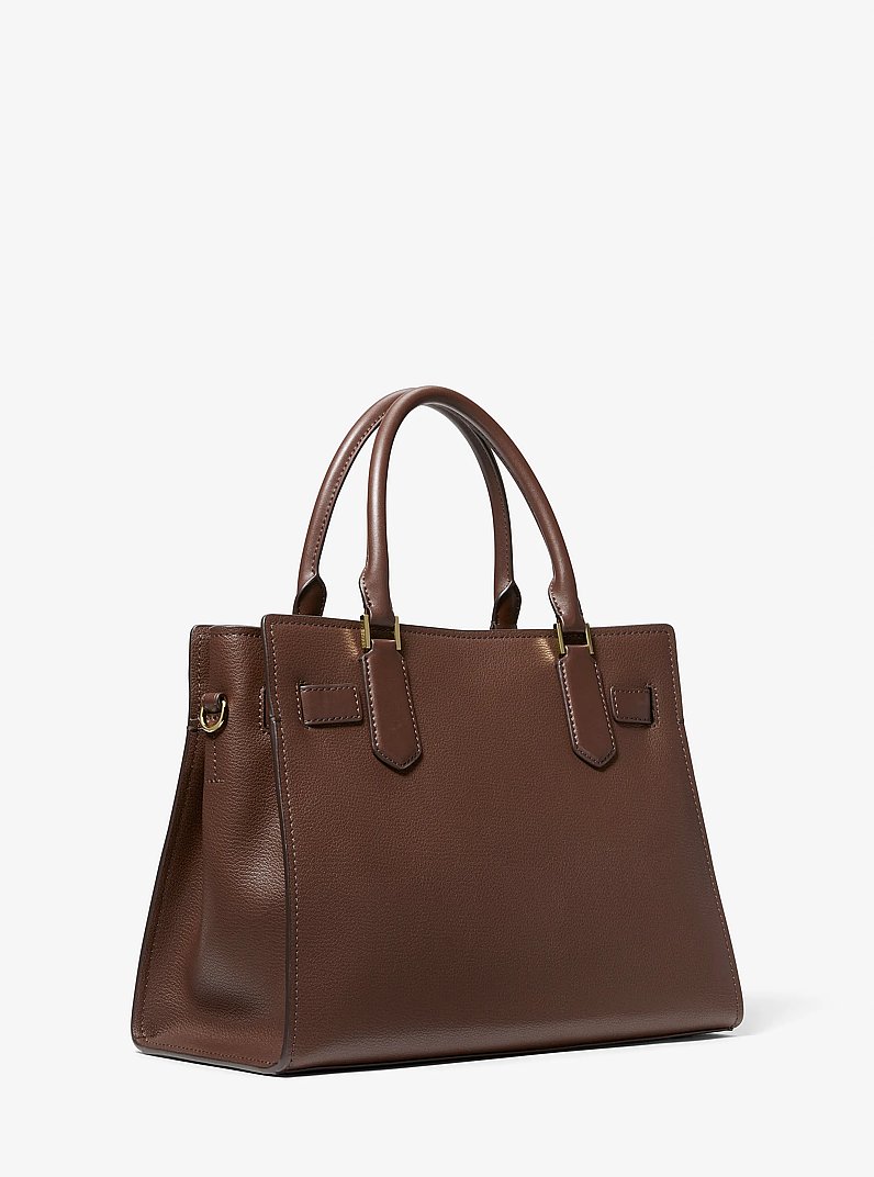 Mochila Hamilton mediana de piel in NUEZ MOSCADA | Michael Kors
