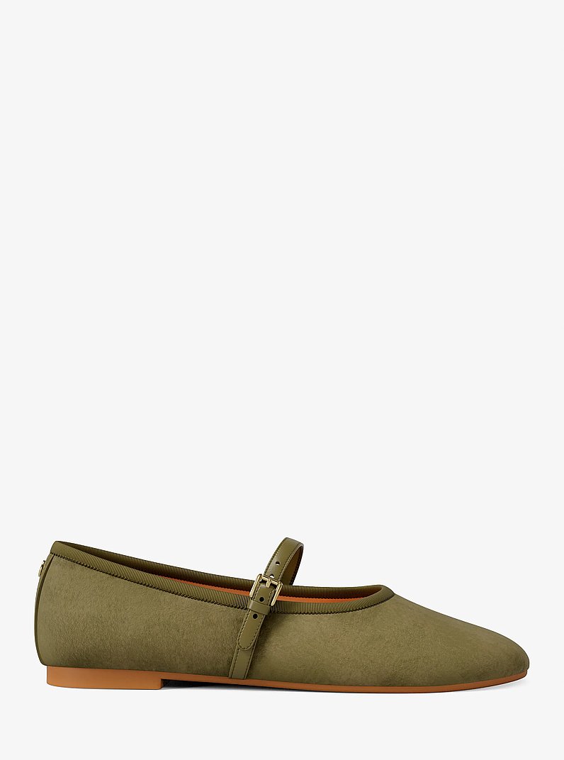 Phoebe Ballet Flat in OREGANO | Michael Kors