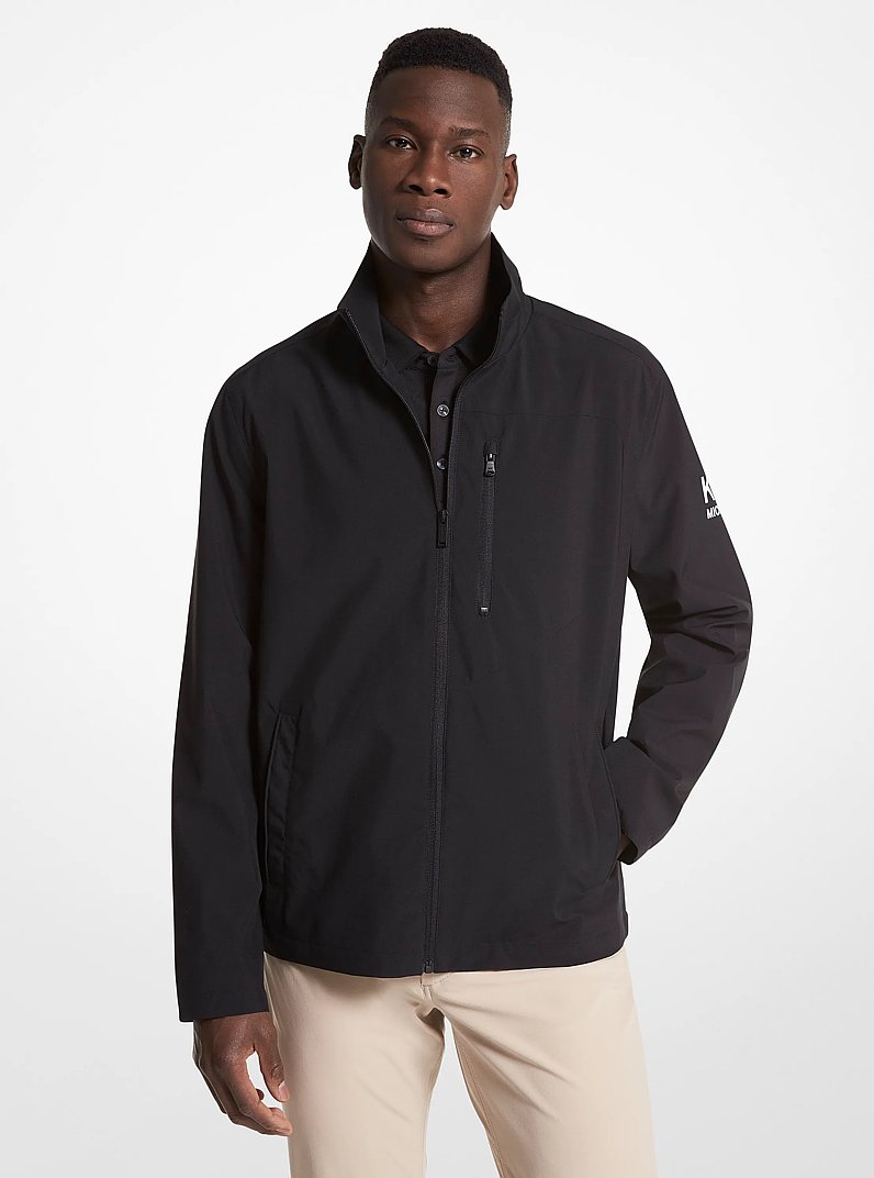 Chamarra de golf tejida in NEGRO | Michael Kors