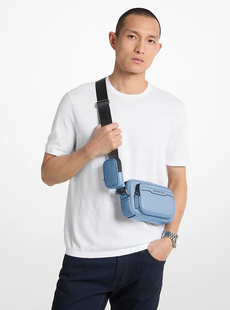 Cooper Pebbled Leather Camera Bag - thumbnail 3