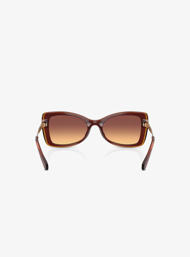 Sonnenbrille Malaga in BRAUN | Michael Kors