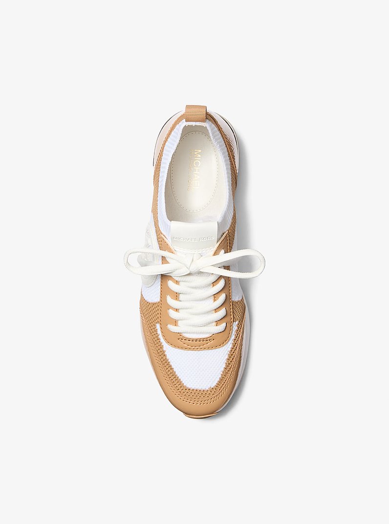 Espadrille Jenkins en tricot extensible &agrave; deux tons in CACAHU&Egrave;TE | Michael Kors