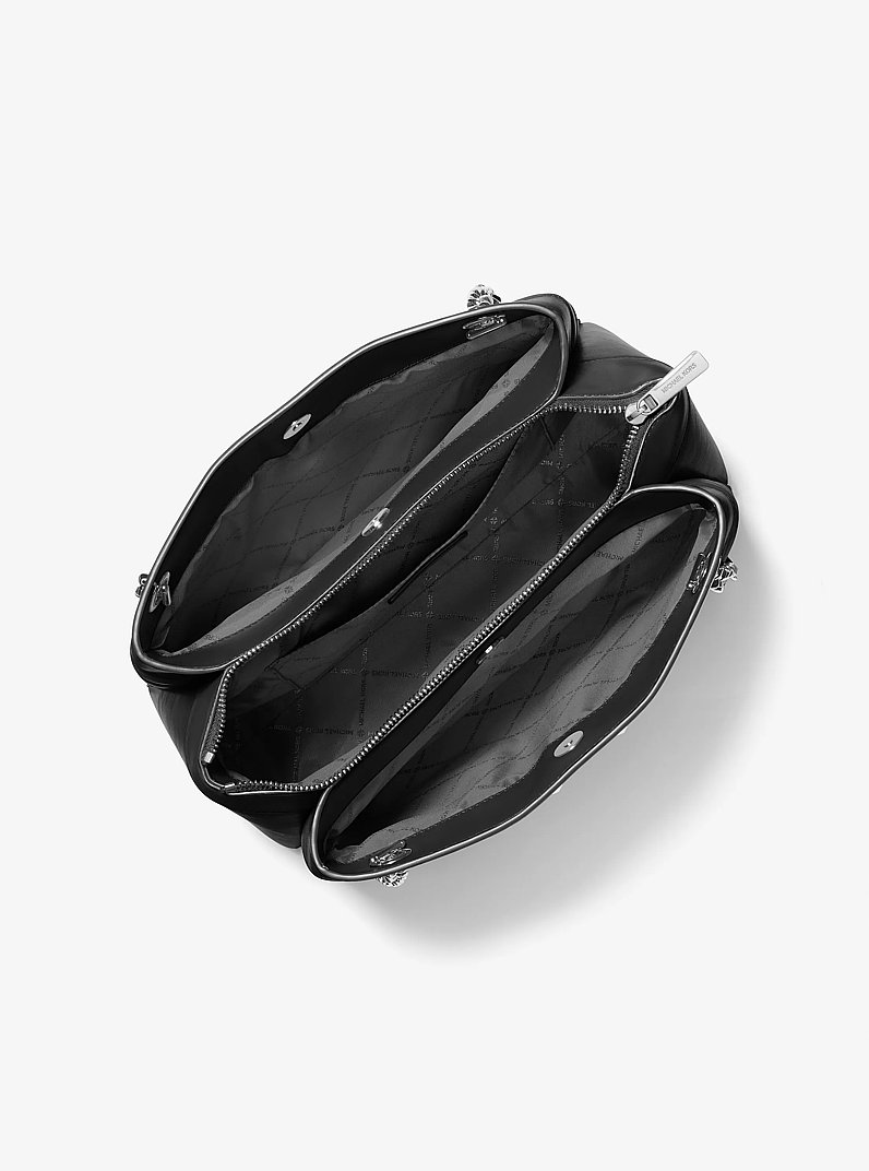 Bolso tote Whitney acolchado mediano in NEGRO | Michael Kors