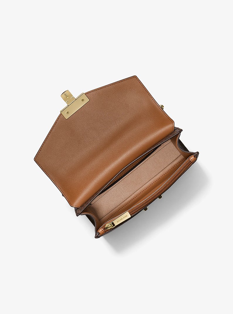 Rose Medium Logo Shoulder Bag