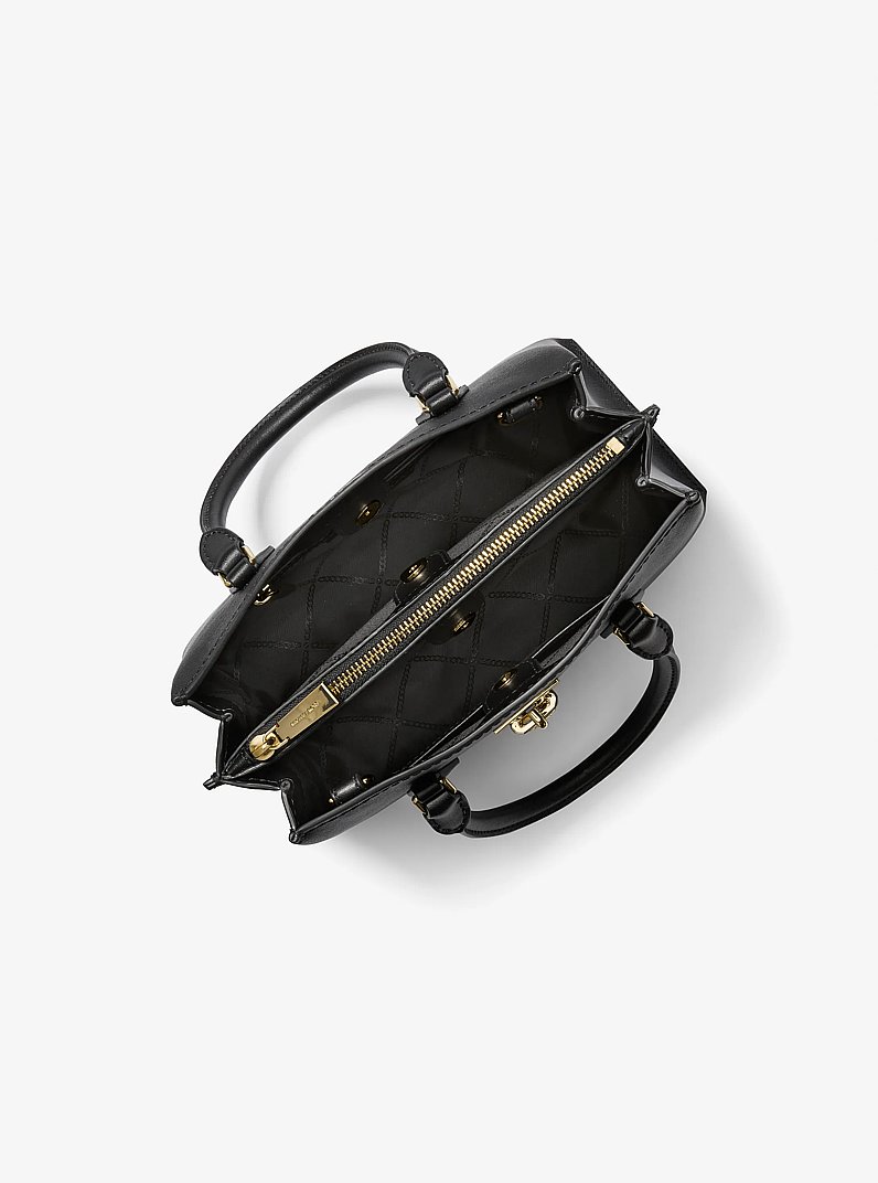 Henkeltasche Ruby Small aus Saffianleder