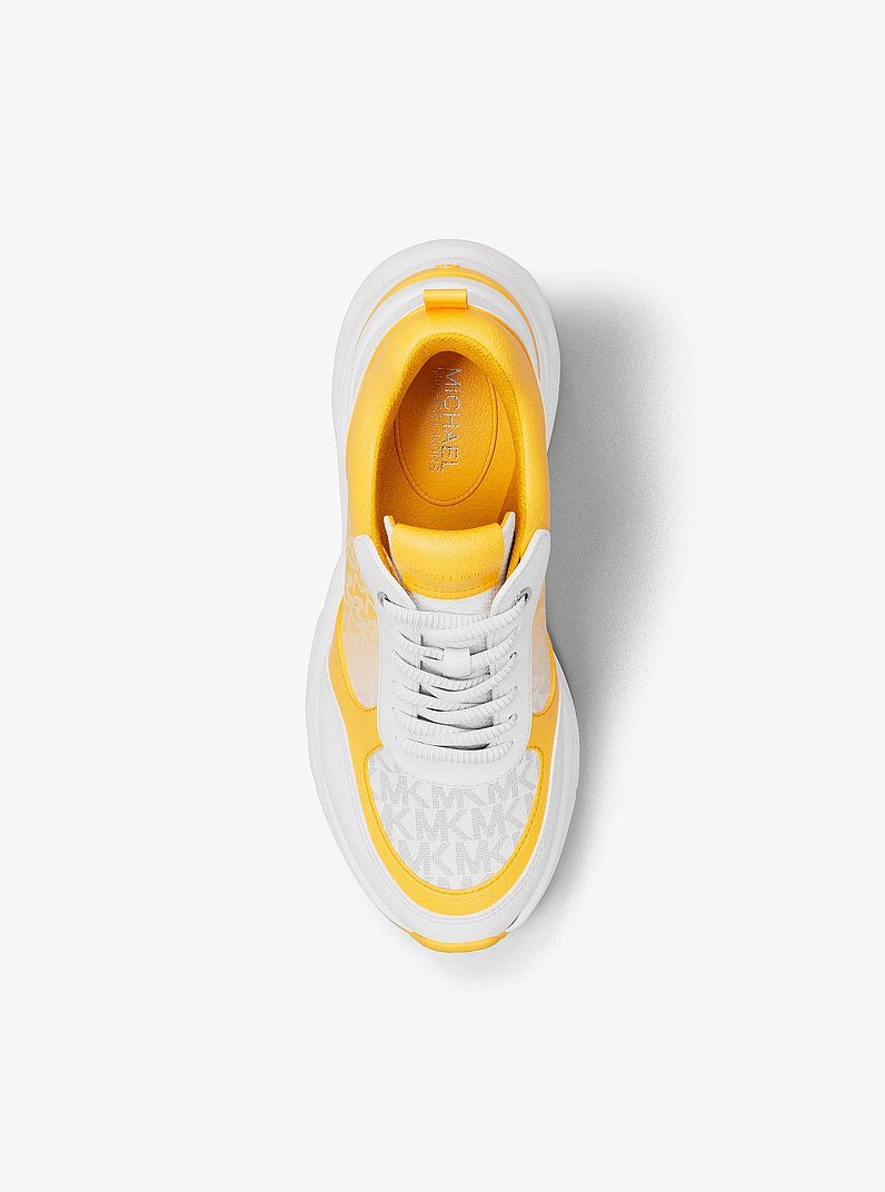 Espadrille Katrina en mat&eacute;riaux multiples in JAUNE MARGUERITE | Michael Kors
