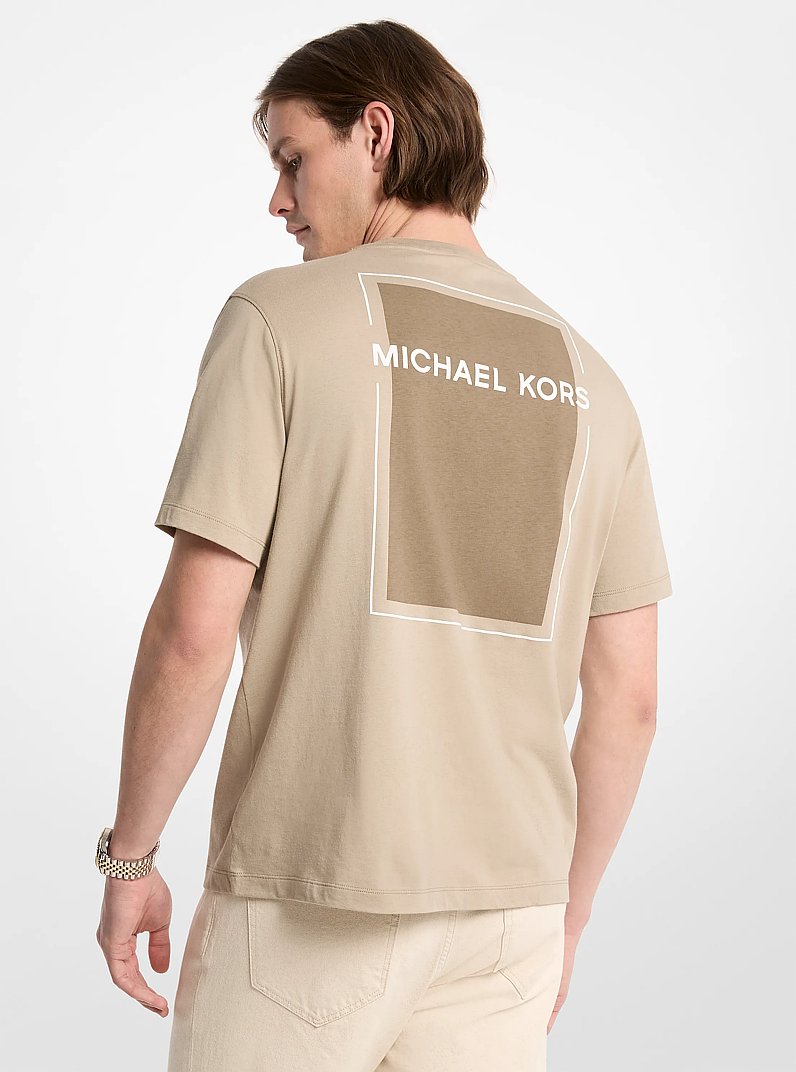 Graphic Logo Cotton T-Shirt