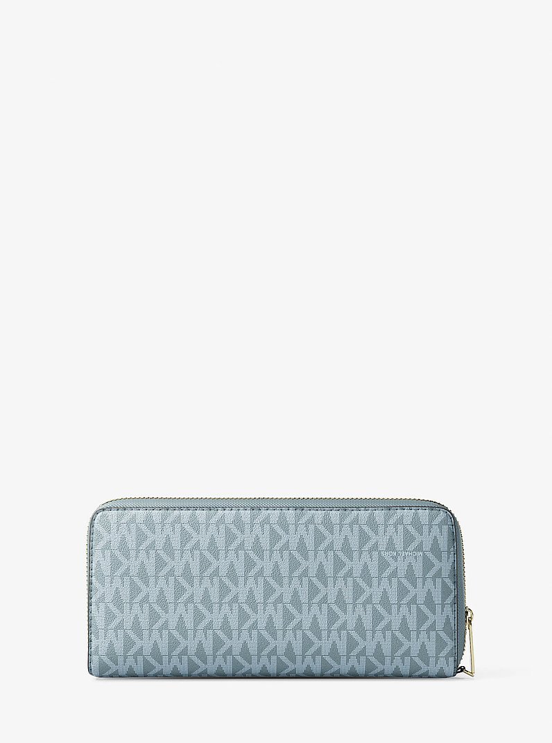 Large Logo Continental Wallet in CHAMBRAY | Michael Kors