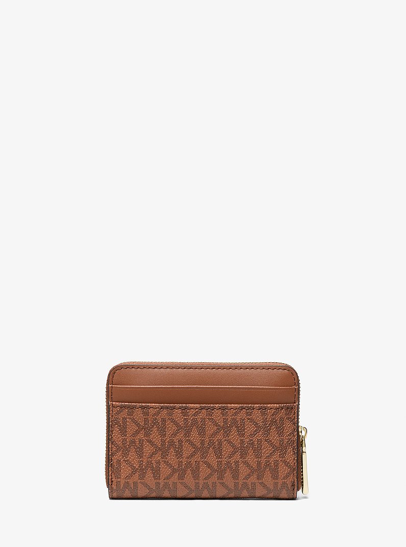 Brieftasche Jet Set Small mit Logo in LUGGAGE | Michael Kors