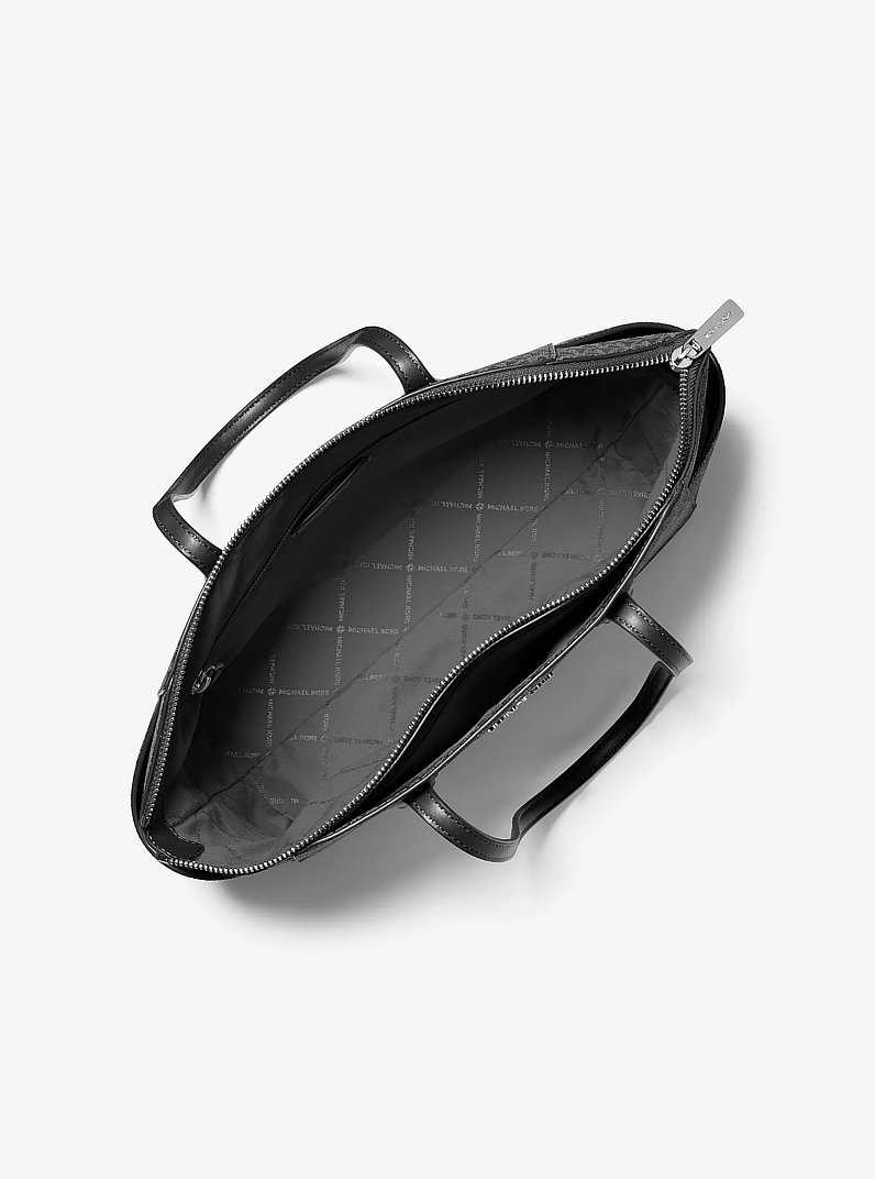 Marilyn Medium Signature Logo Tote Bag in NEGRO | Michael Kors