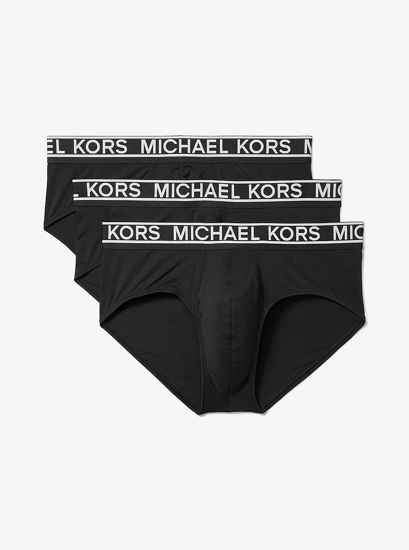 3-Pack Stretch Nylon Briefs