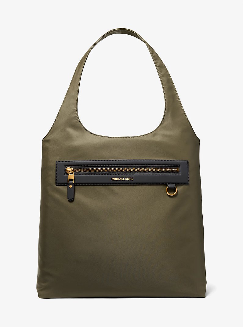 Hudson Nylon Tote Bag in LODEN | Michael Kors