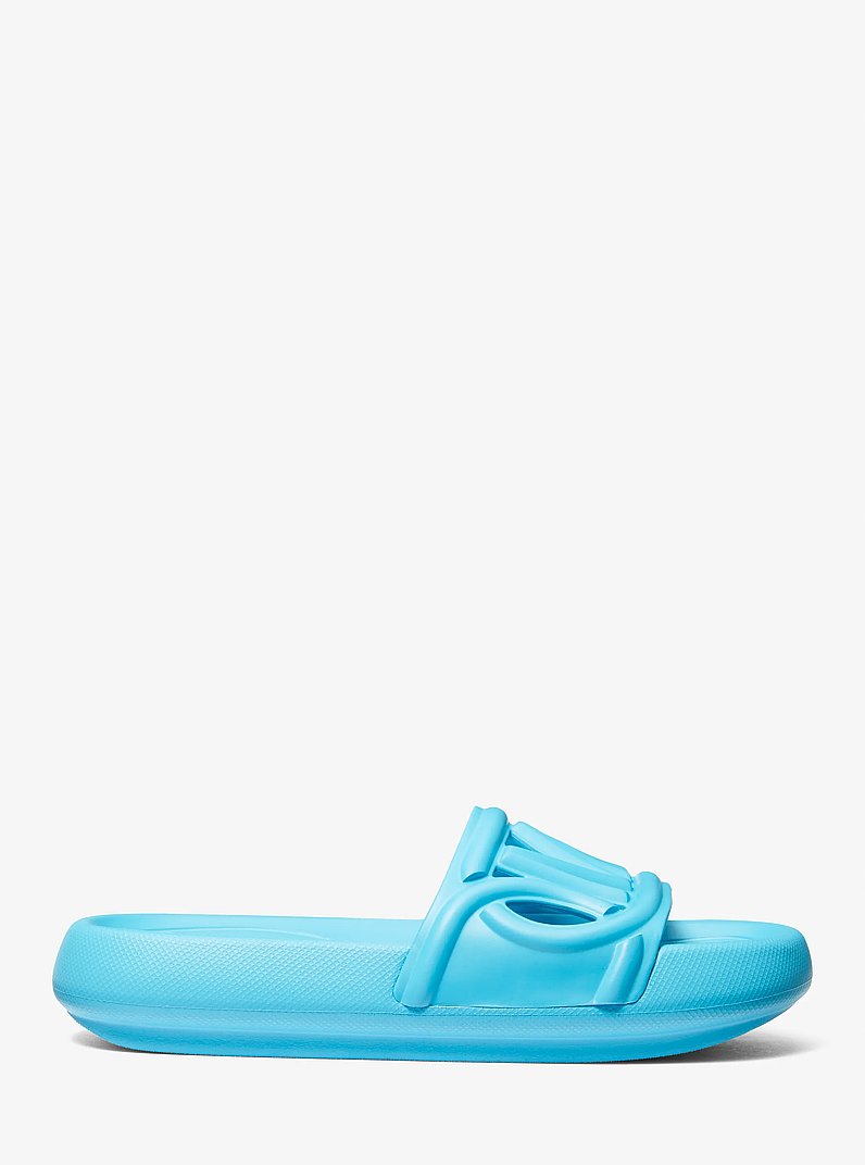 Splash Scuba Slide Sandal in SANTORINI BLUE | Michael Kors