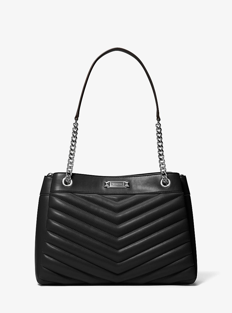 Bolso tote Whitney acolchado mediano in NEGRO | Michael Kors