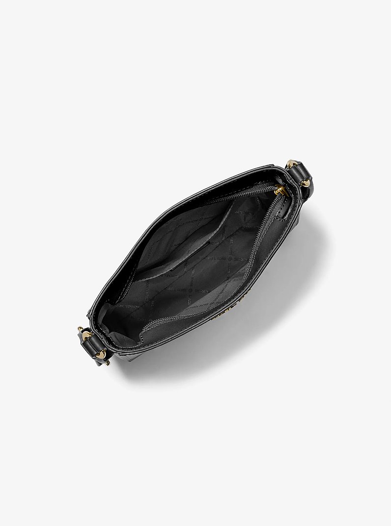 Bolso de mensajero Jet Set Travel peque&ntilde;o in NEGRO/NEGRO | Michael Kors