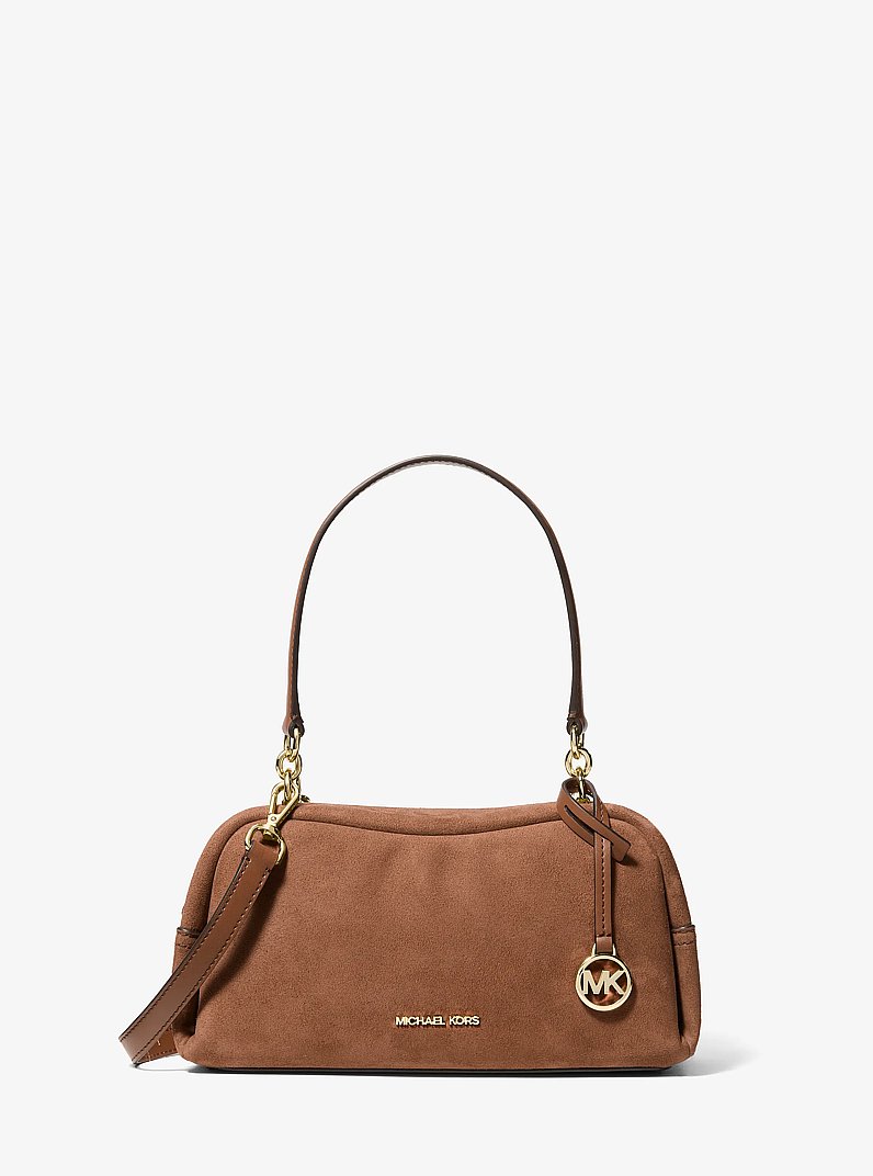 Cecily Small Shoulder Bag in LUGGAGE | Michael Kors