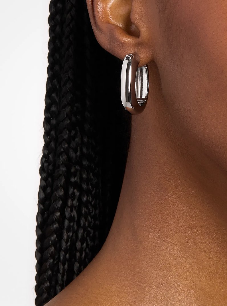 Quadratische Ohrringe in SILBERTON | Michael Kors