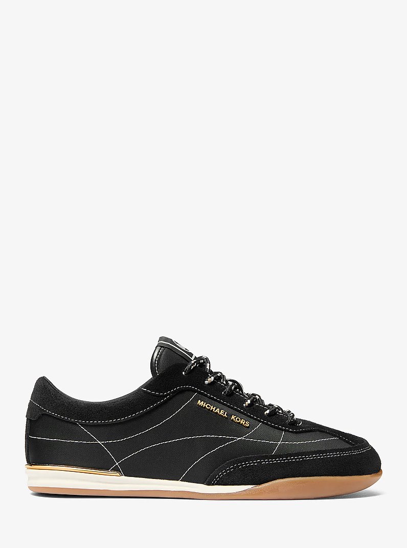 Sneaker Nolan aus Wildleder und Nylon in SCHWARZ | Michael Kors