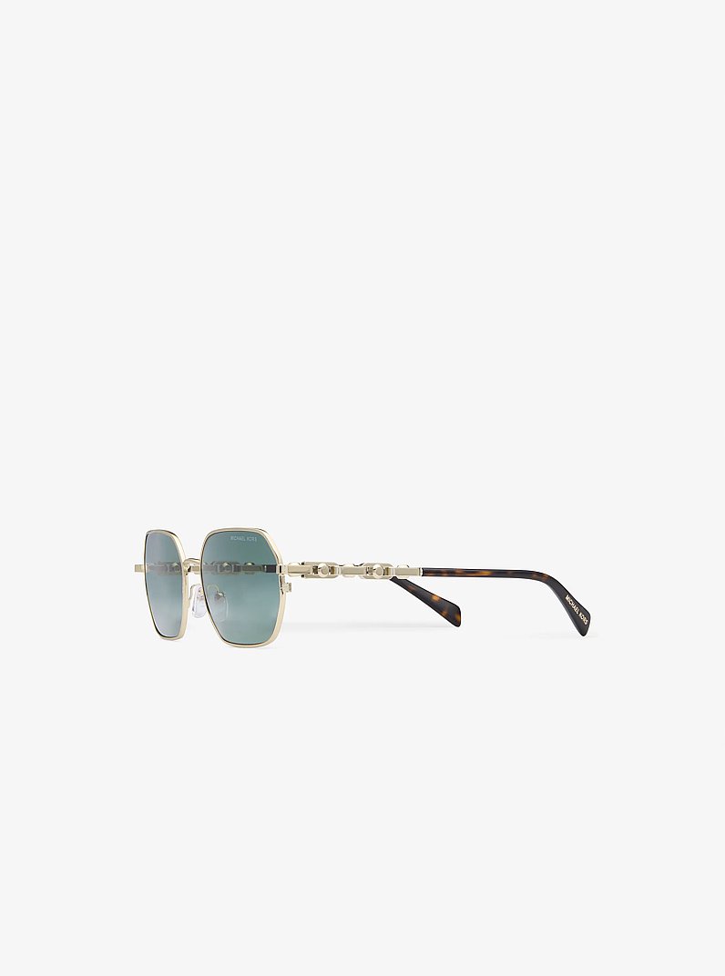 Saint Martin Sunglasses in LIGHT GOLD | Michael Kors