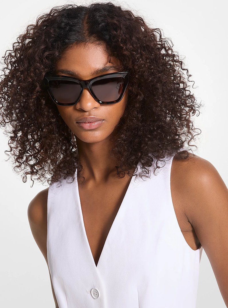 Dubai Sunglasses in DARK TORTOISE | Michael Kors