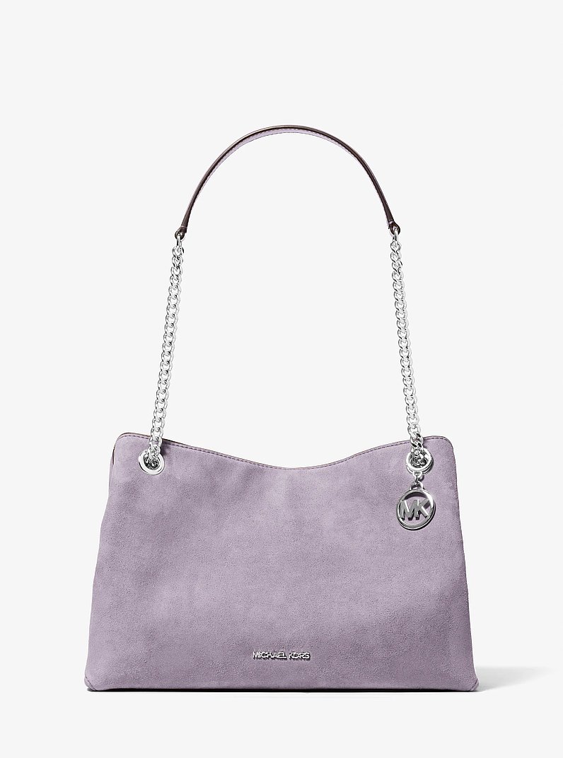 Christina Medium Messenger Bag in LILAC | Michael Kors