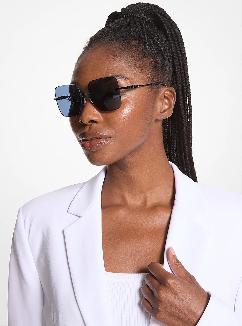 Quebec Sunglasses in NAVY | Michael Kors