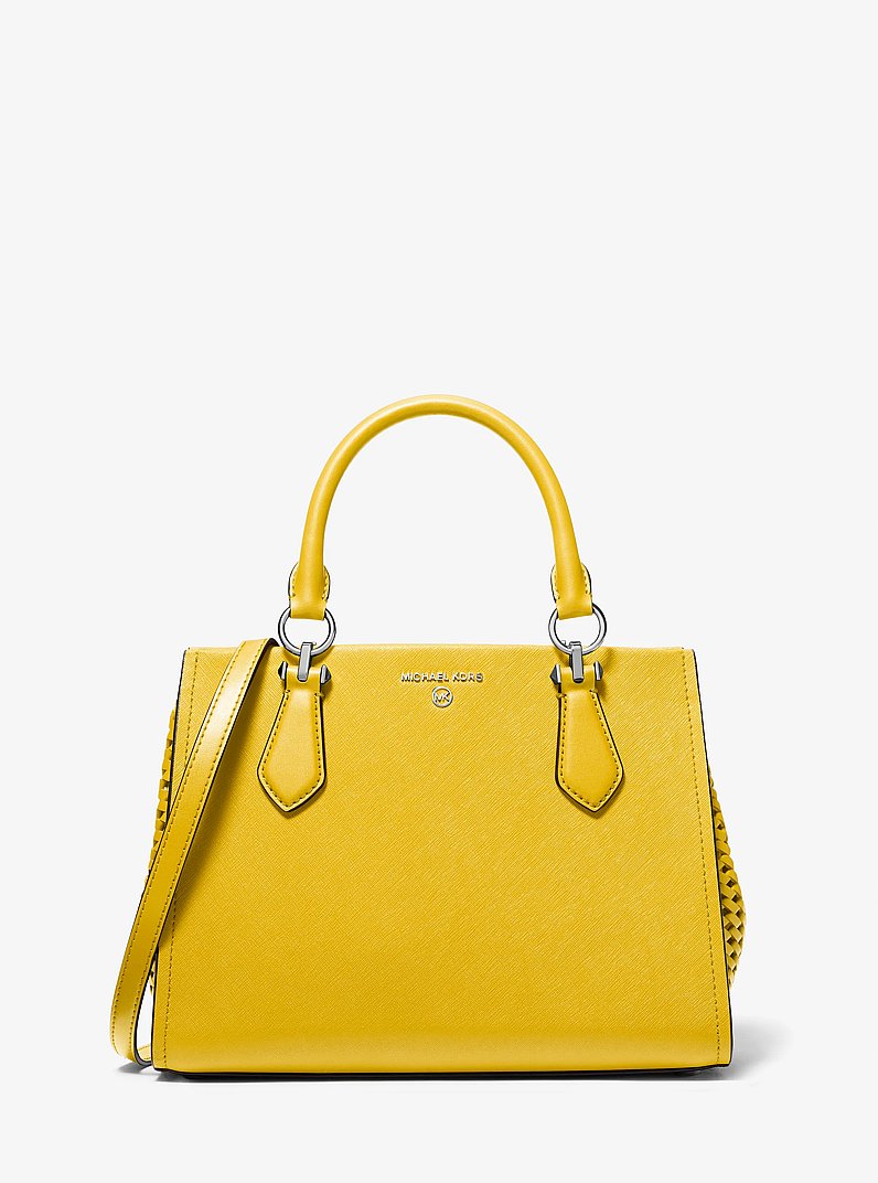 Bolso satchel Marilyn mediano en piel Saffiano